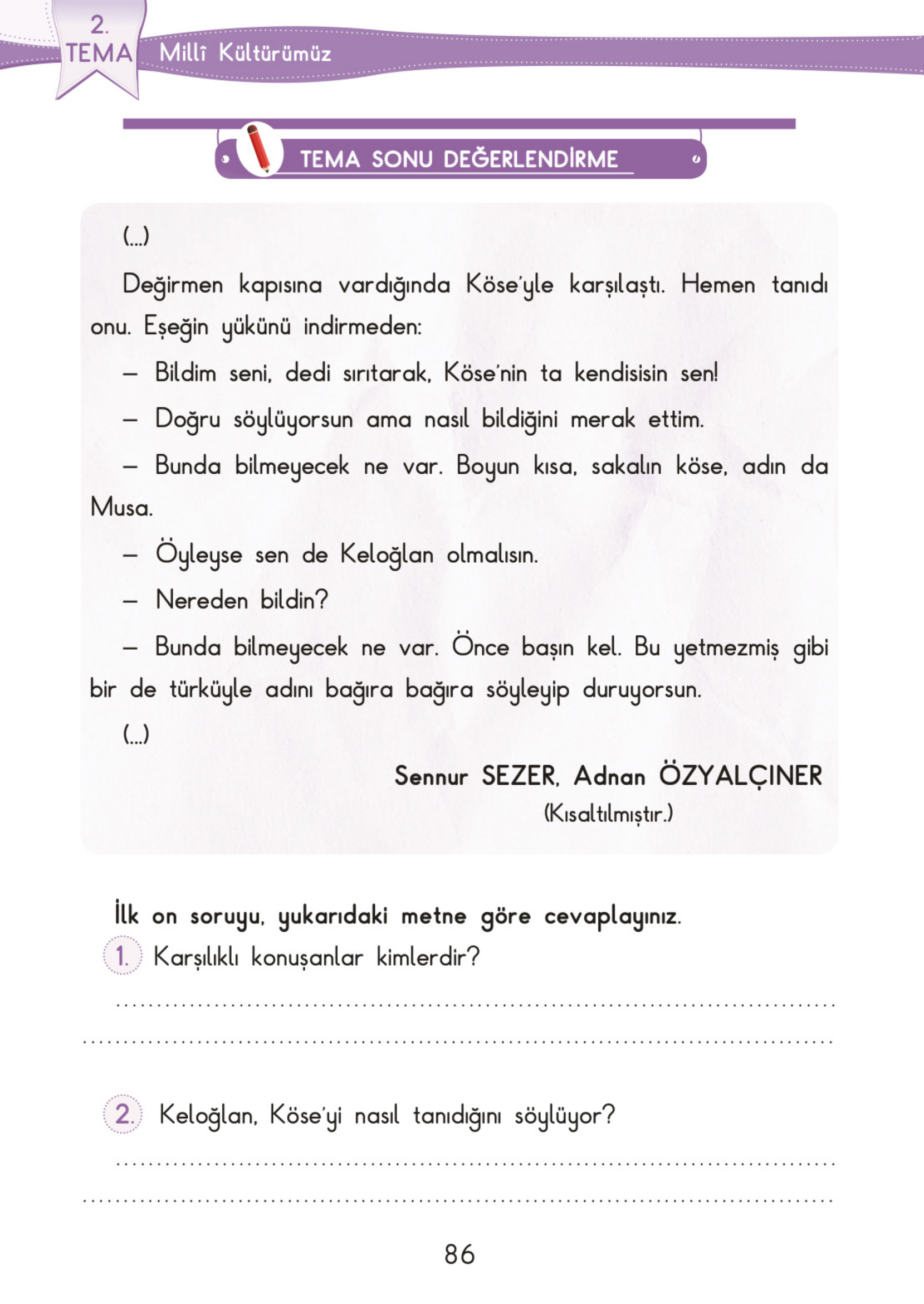 Kitap Sayfası