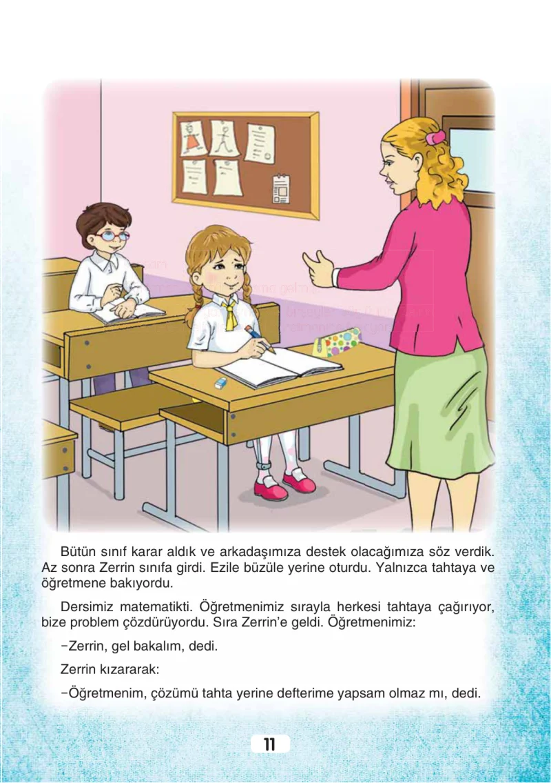 3. Sınıf Türkçe Ders Kitabı Cevapları Sonuç Yayınları Sayfa 11