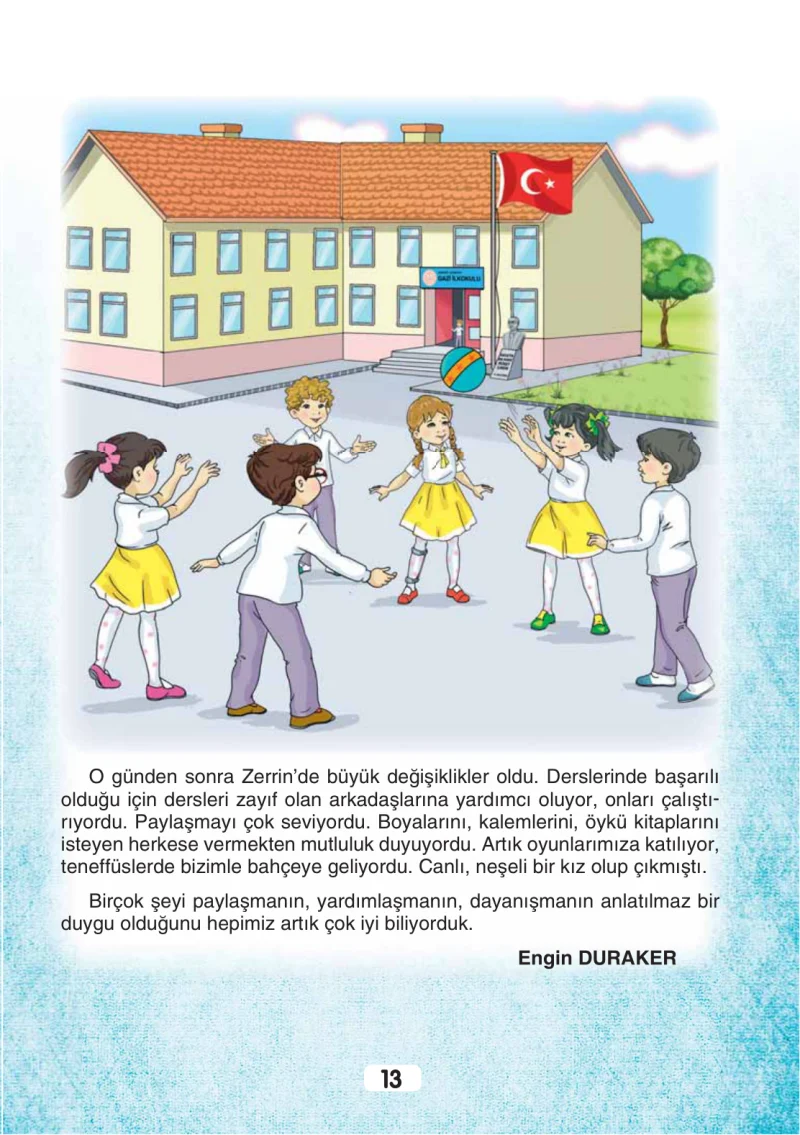 3. Sınıf Türkçe Ders Kitabı Cevapları Sonuç Yayınları Sayfa 13