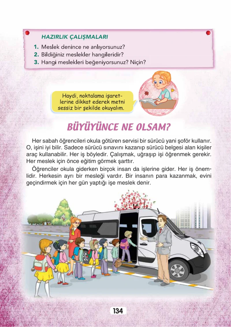 3. Sınıf Türkçe Ders Kitabı Cevapları Sonuç Yayınları Sayfa 134