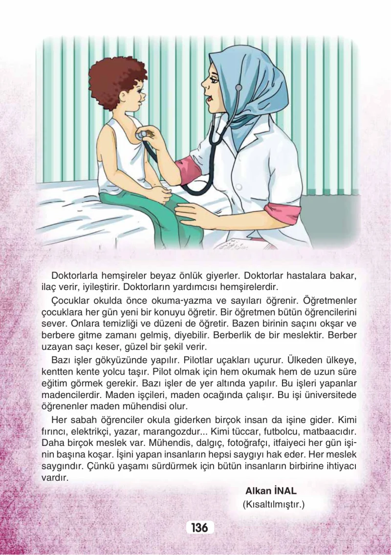 3. Sınıf Türkçe Ders Kitabı Cevapları Sonuç Yayınları Sayfa 136