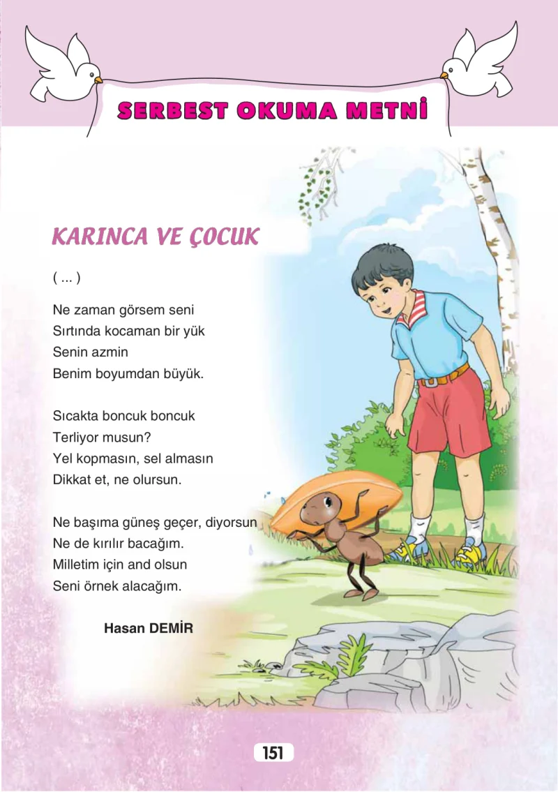 3. Sınıf Türkçe Ders Kitabı Cevapları Sonuç Yayınları Sayfa 151