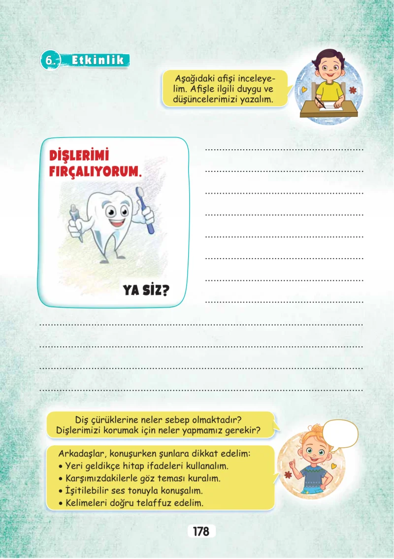 3. Sınıf Türkçe Ders Kitabı Cevapları Sonuç Yayınları Sayfa 178
