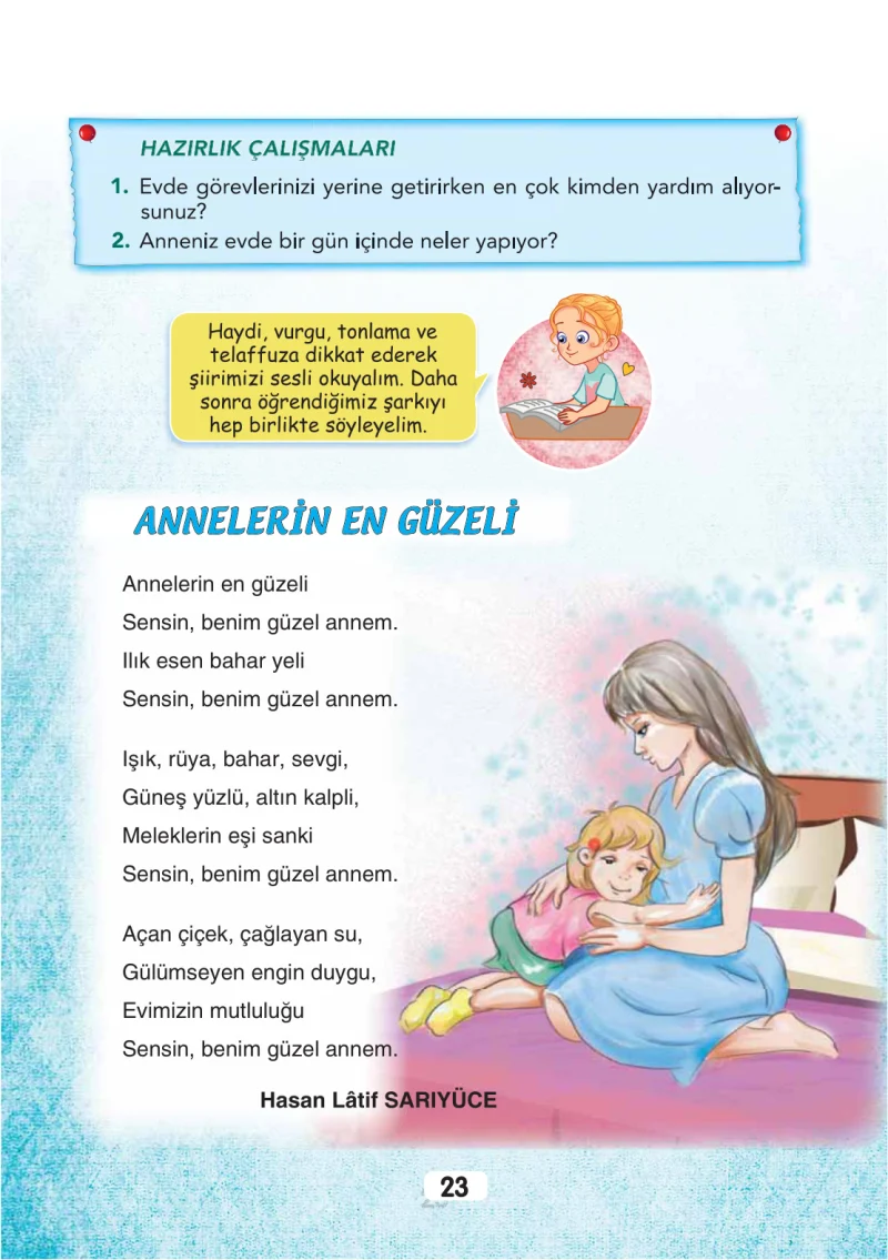 3. Sınıf Türkçe Ders Kitabı Cevapları Sonuç Yayınları Sayfa 23