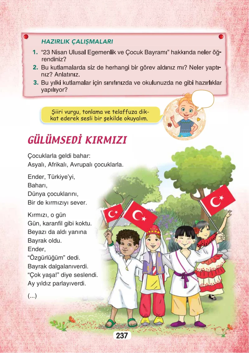 3. Sınıf Türkçe Ders Kitabı Cevapları Sonuç Yayınları Sayfa 237