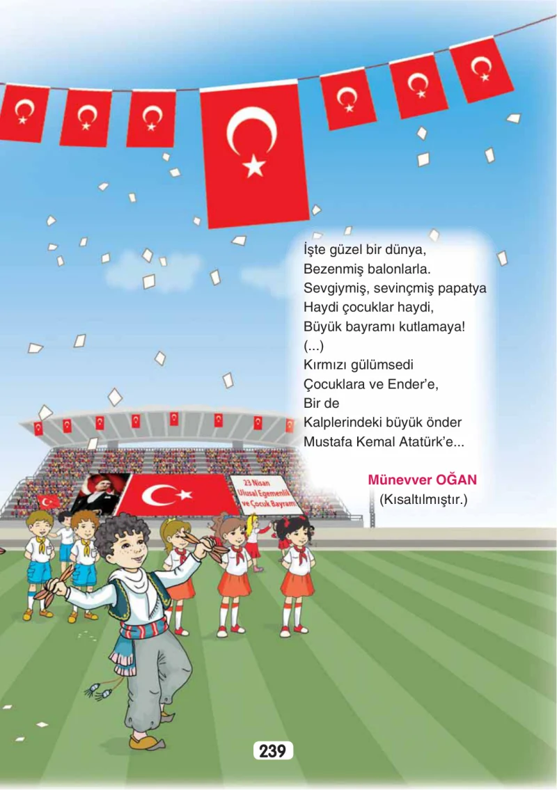 3. Sınıf Türkçe Ders Kitabı Cevapları Sonuç Yayınları Sayfa 239