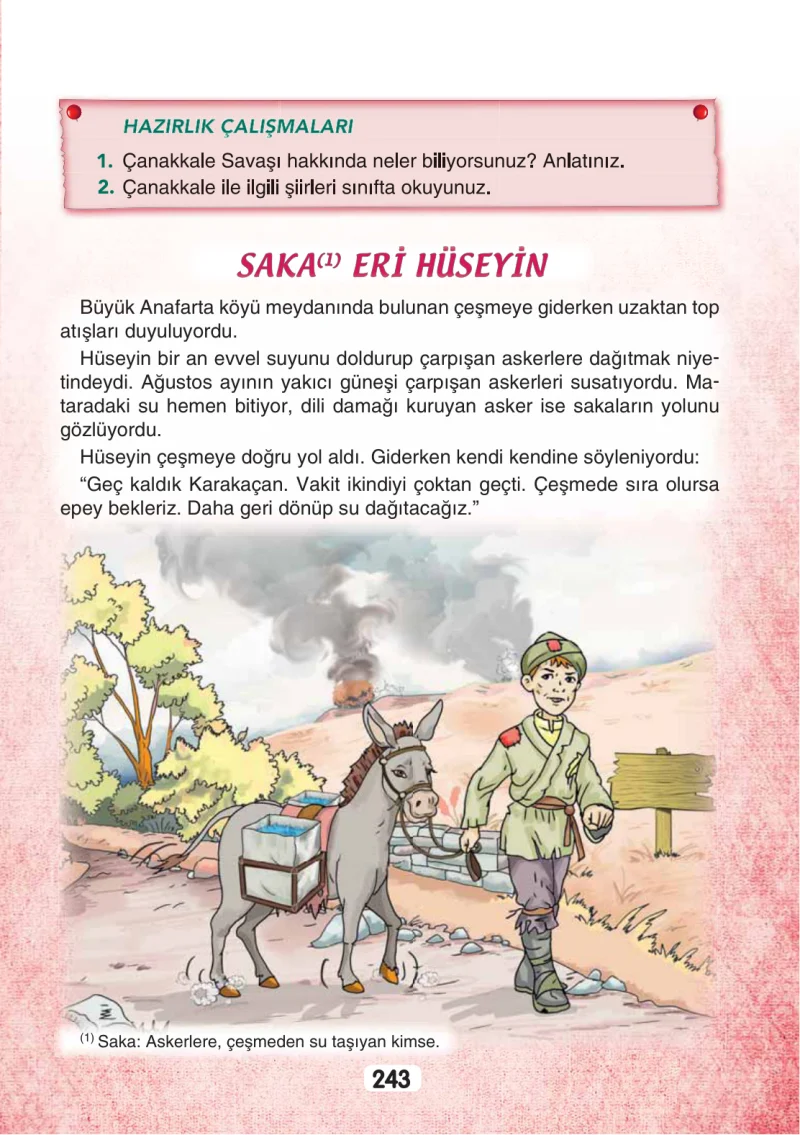 3. Sınıf Türkçe Ders Kitabı Cevapları Sonuç Yayınları Sayfa 243