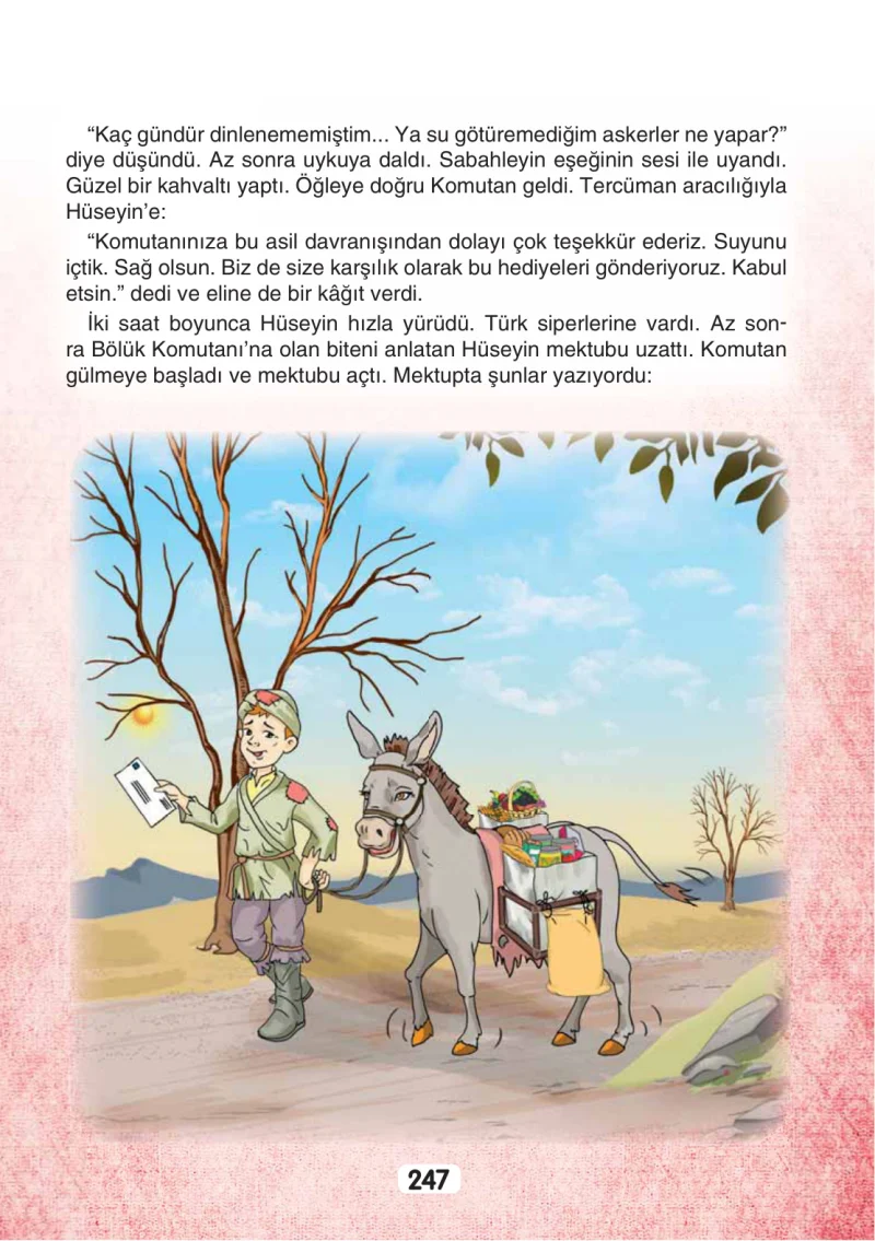 3. Sınıf Türkçe Ders Kitabı Cevapları Sonuç Yayınları Sayfa 247