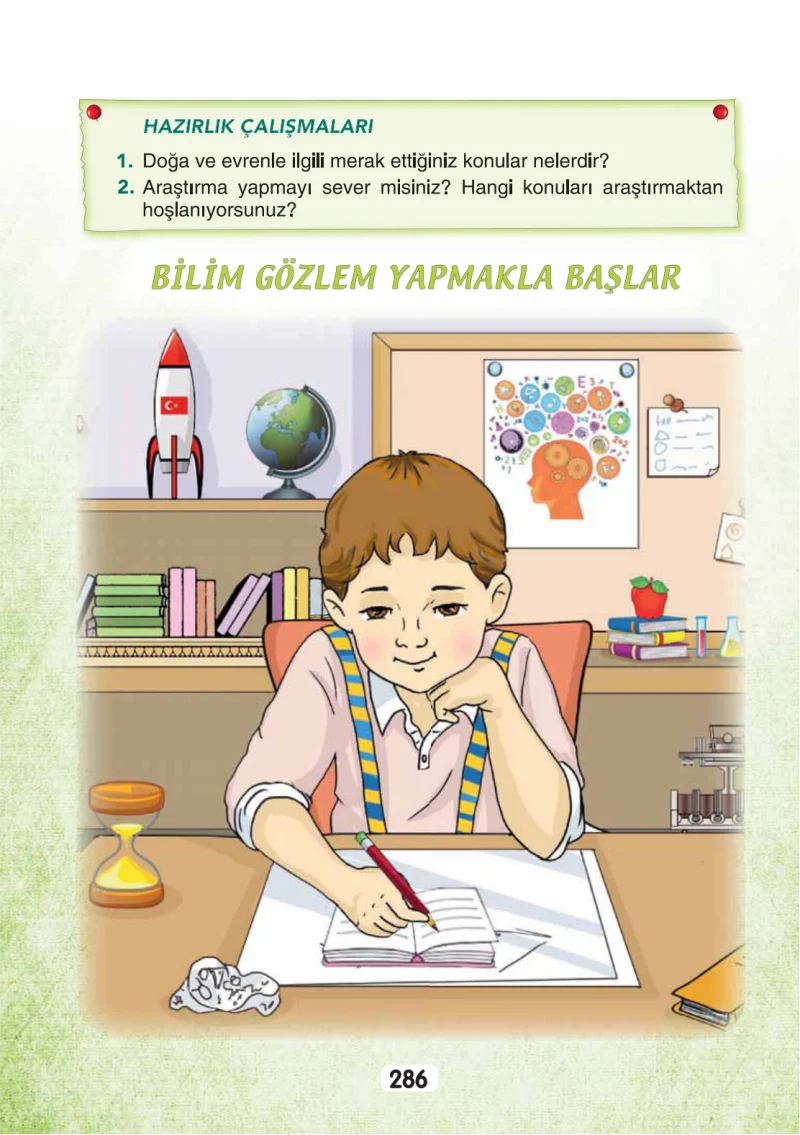 3. Sınıf Türkçe Ders Kitabı Cevapları Sonuç Yayınları Sayfa 286
