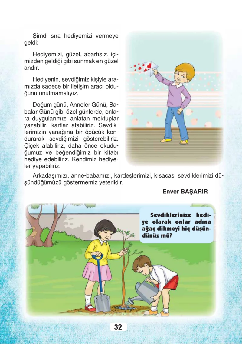 3. Sınıf Türkçe Ders Kitabı Cevapları Sonuç Yayınları Sayfa 32