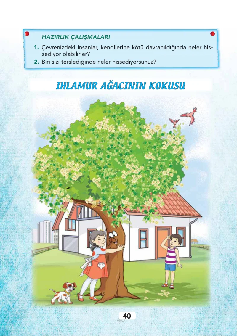 3. Sınıf Türkçe Ders Kitabı Cevapları Sonuç Yayınları Sayfa 40