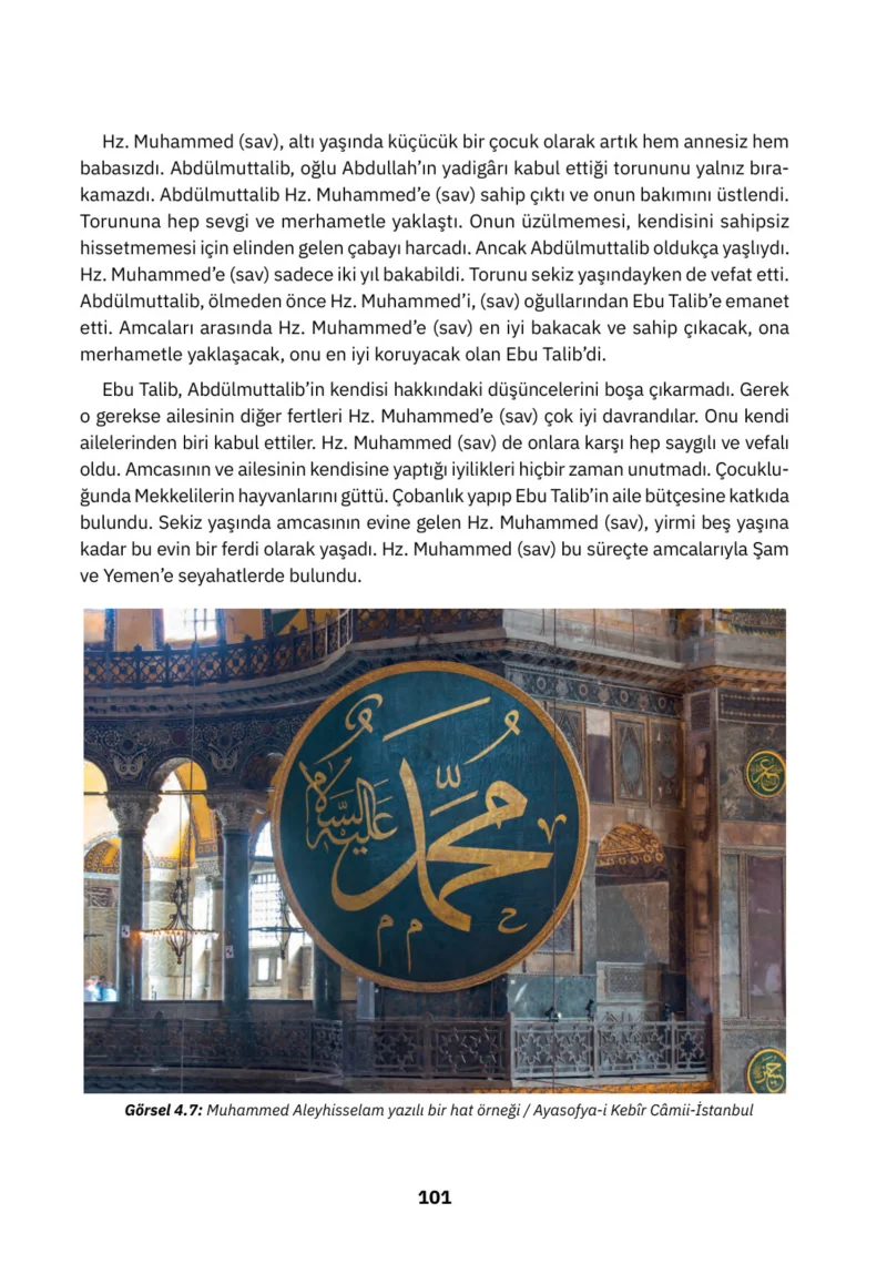 4. Sınıf Din Kültürü ve Ahlak Bilgisi Ders Kitabı Cevapları SDR İpekyolu Yayınları Sayfa 101