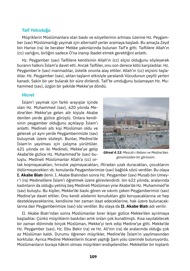 4. Sınıf Din Kültürü ve Ahlak Bilgisi Ders Kitabı Cevapları SDR İpekyolu Yayınları Sayfa 109