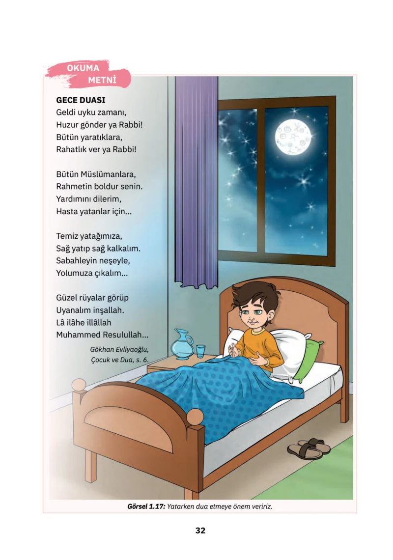 4. Sınıf Din Kültürü ve Ahlak Bilgisi Ders Kitabı Cevapları SDR İpekyolu Yayınları Sayfa 32