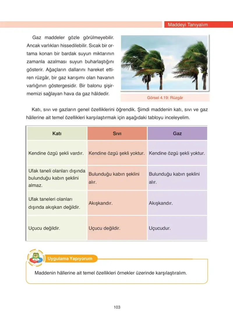4. Sınıf Fen Bilimleri Ders Kitabı Cevapları Anka Yayınevi Sayfa 103