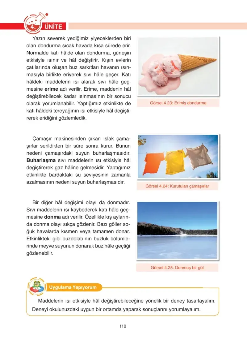 4. Sınıf Fen Bilimleri Ders Kitabı Cevapları Anka Yayınevi Sayfa 110