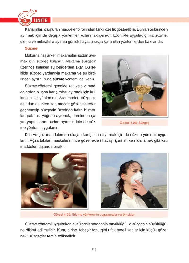 4. Sınıf Fen Bilimleri Ders Kitabı Cevapları Anka Yayınevi Sayfa 116