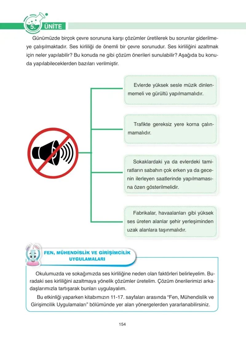 4. Sınıf Fen Bilimleri Ders Kitabı Cevapları Anka Yayınevi Sayfa 154