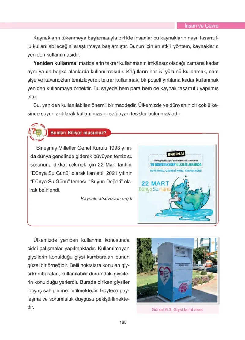 4. Sınıf Fen Bilimleri Ders Kitabı Cevapları Anka Yayınevi Sayfa 165