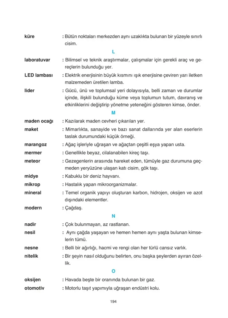 4. Sınıf Fen Bilimleri Ders Kitabı Cevapları Anka Yayınevi Sayfa 194