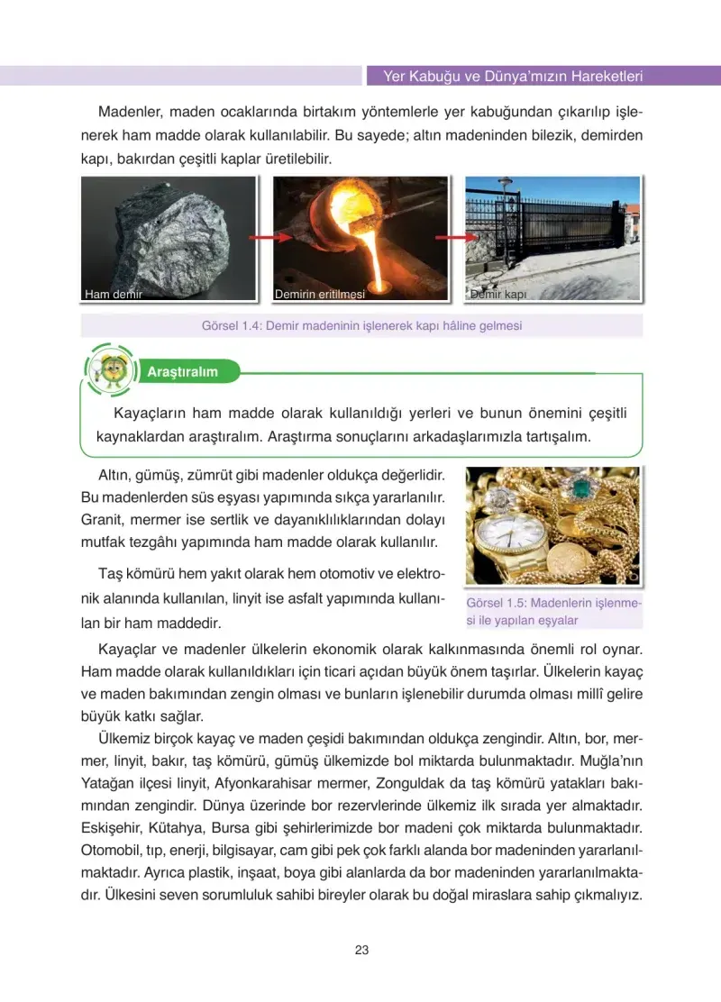 4. Sınıf Fen Bilimleri Ders Kitabı Cevapları Anka Yayınevi Sayfa 23