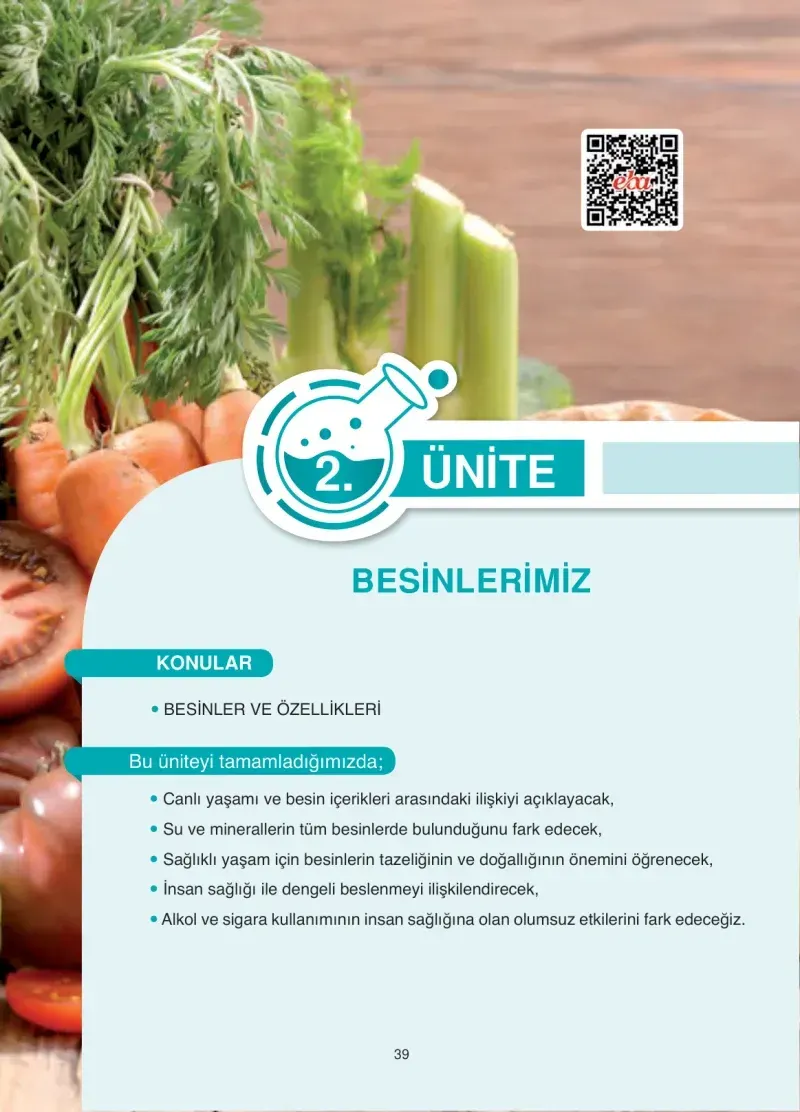 4. Sınıf Fen Bilimleri Ders Kitabı Cevapları Anka Yayınevi Sayfa 39