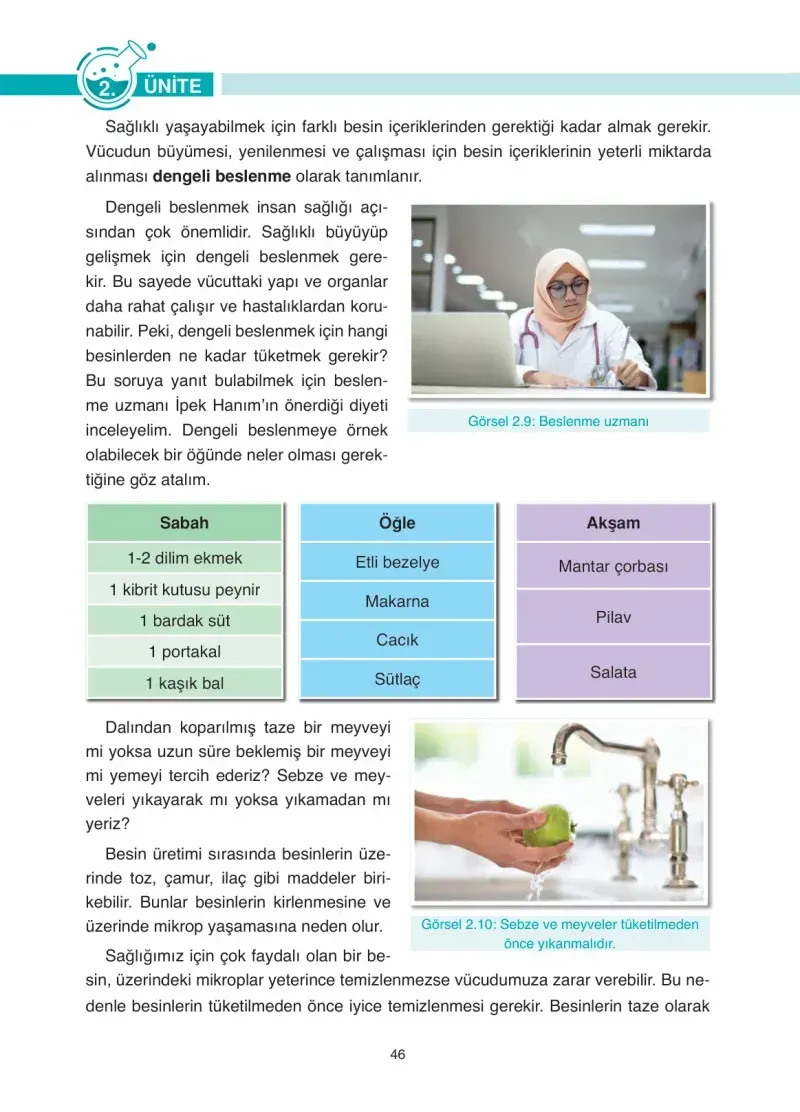 4. Sınıf Fen Bilimleri Ders Kitabı Cevapları Anka Yayınevi Sayfa 46