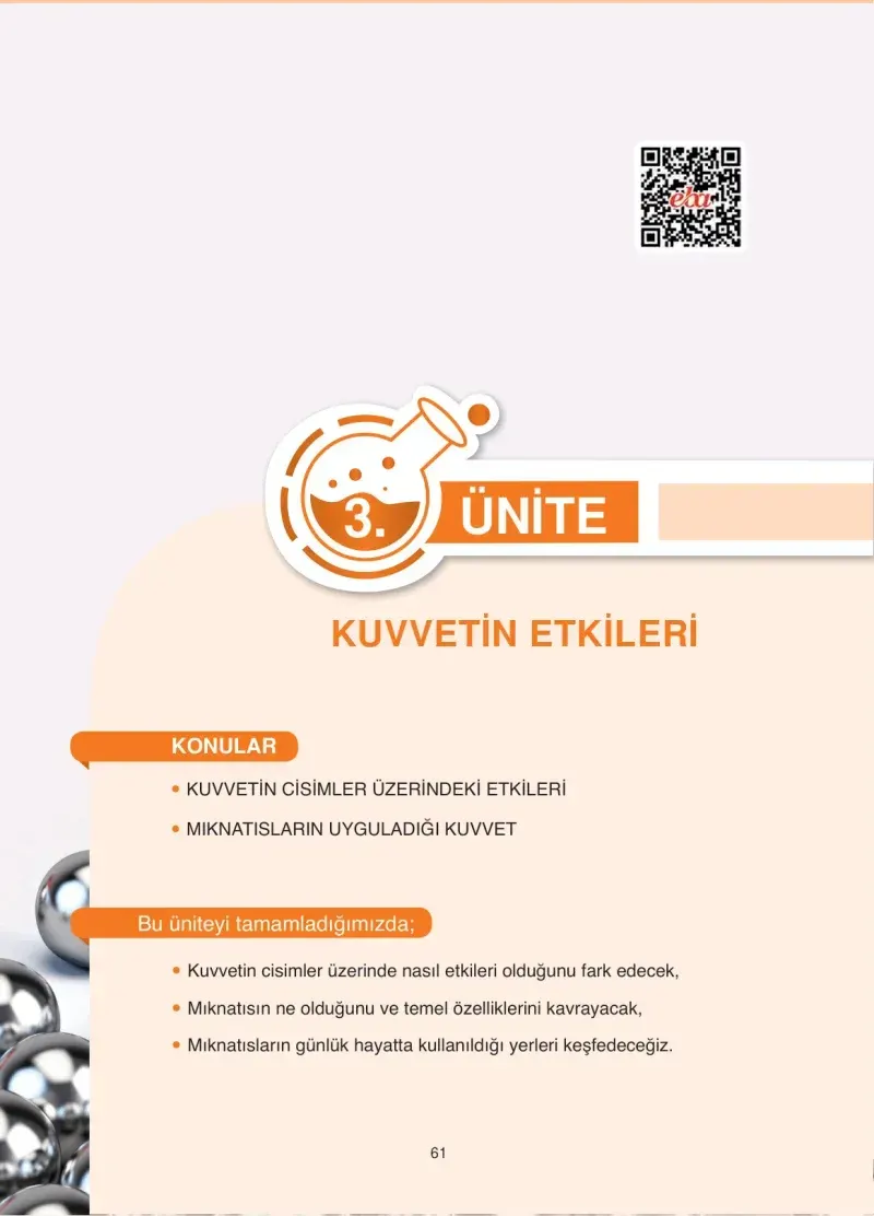 4. Sınıf Fen Bilimleri Ders Kitabı Cevapları Anka Yayınevi Sayfa 61