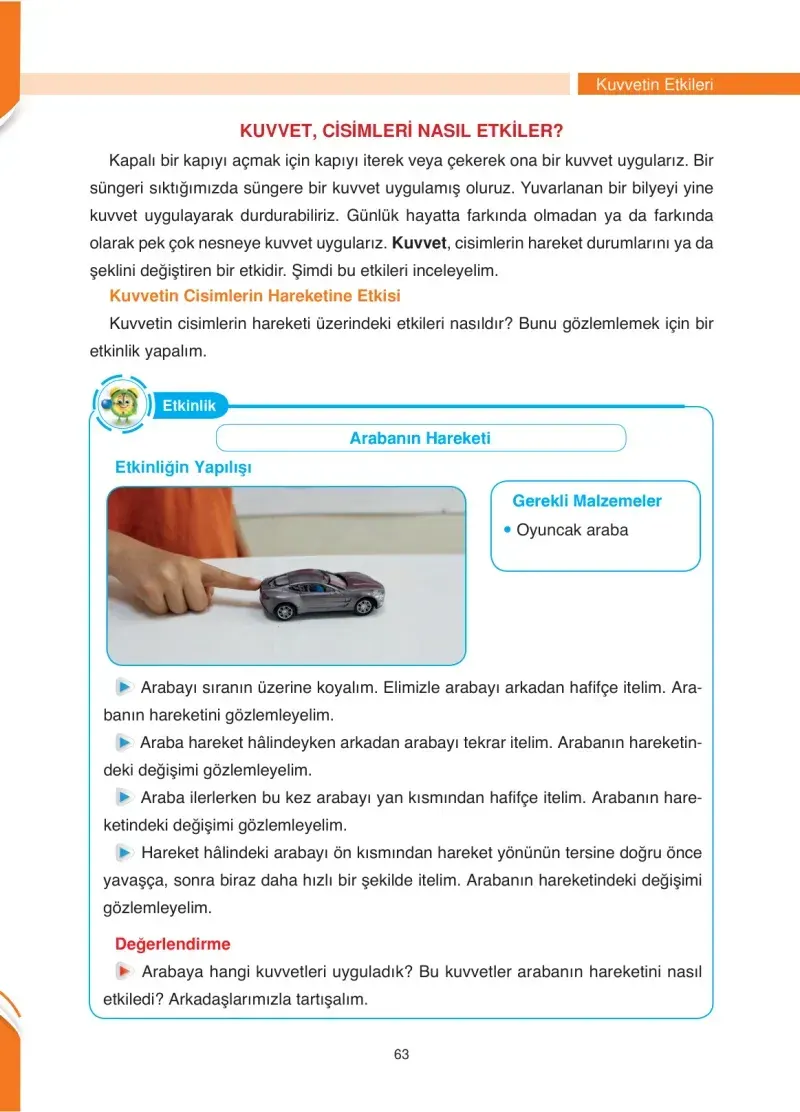 4. Sınıf Fen Bilimleri Ders Kitabı Cevapları Anka Yayınevi Sayfa 63