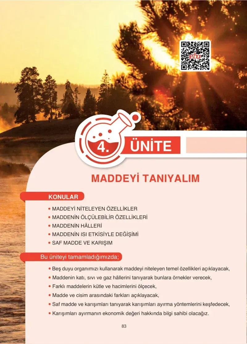 4. Sınıf Fen Bilimleri Ders Kitabı Cevapları Anka Yayınevi Sayfa 83