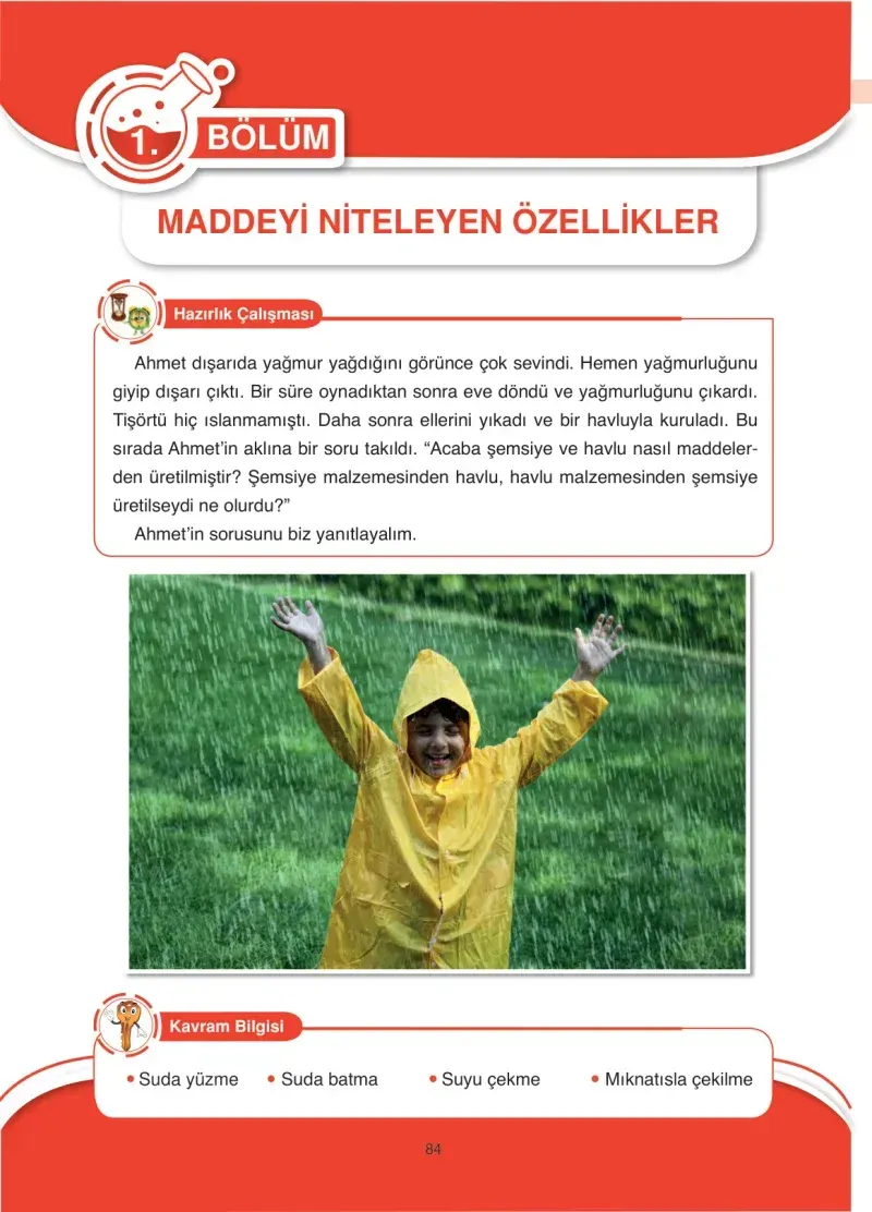 4. Sınıf Fen Bilimleri Ders Kitabı Cevapları Anka Yayınevi Sayfa 84