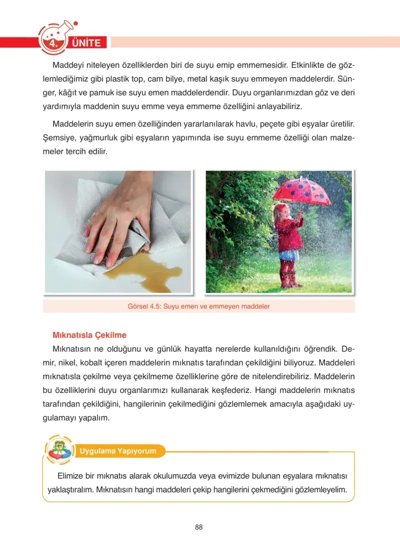 4. Sınıf Fen Bilimleri Ders Kitabı Cevapları Anka Yayınevi Sayfa 88
