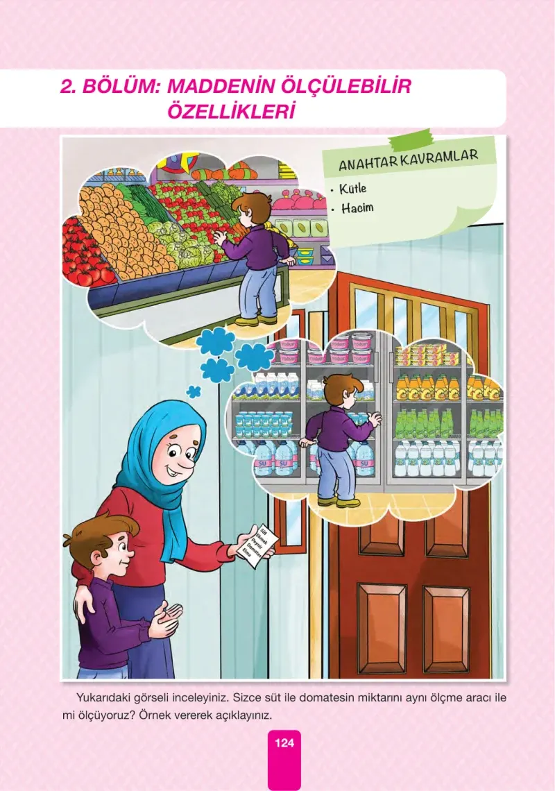 4. Sınıf Fen Bilimleri Ders Kitabı Cevapları Pasifik Yayınları Sayfa 124