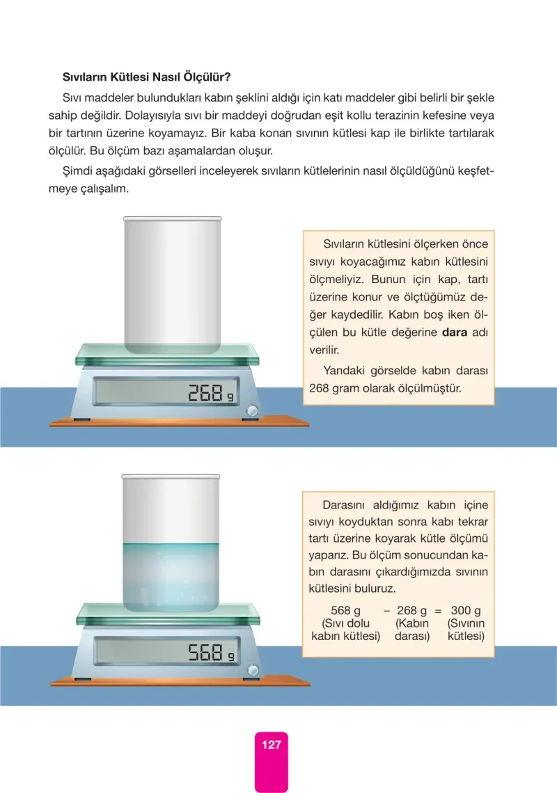 4. Sınıf Fen Bilimleri Ders Kitabı Cevapları Pasifik Yayınları Sayfa 127
