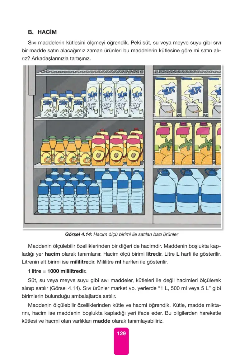 4. Sınıf Fen Bilimleri Ders Kitabı Cevapları Pasifik Yayınları Sayfa 129