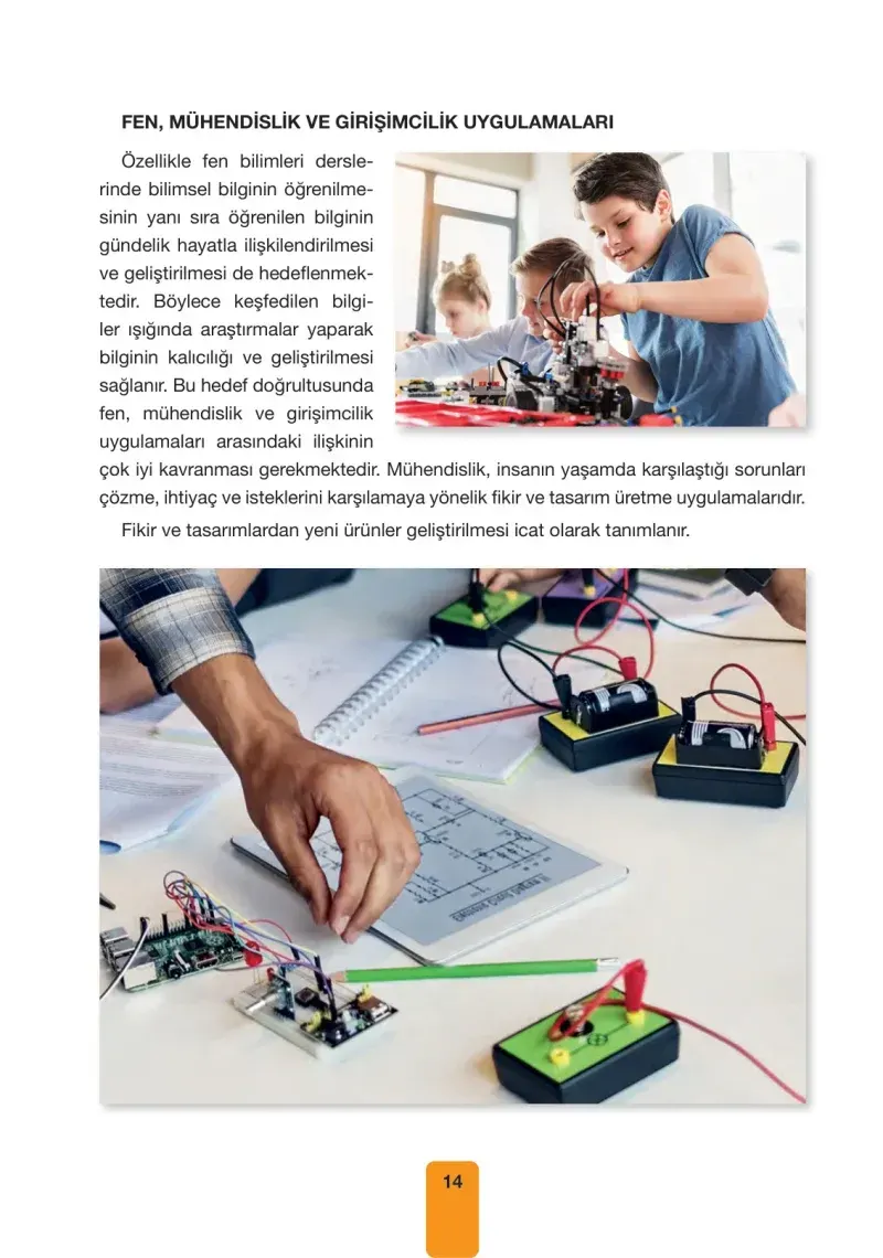 4. Sınıf Fen Bilimleri Ders Kitabı Cevapları Pasifik Yayınları Sayfa 14