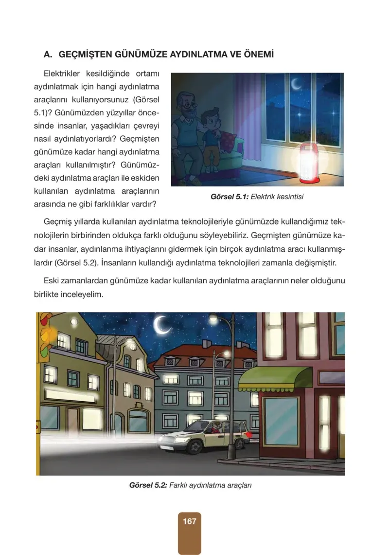 4. Sınıf Fen Bilimleri Ders Kitabı Cevapları Pasifik Yayınları Sayfa 167