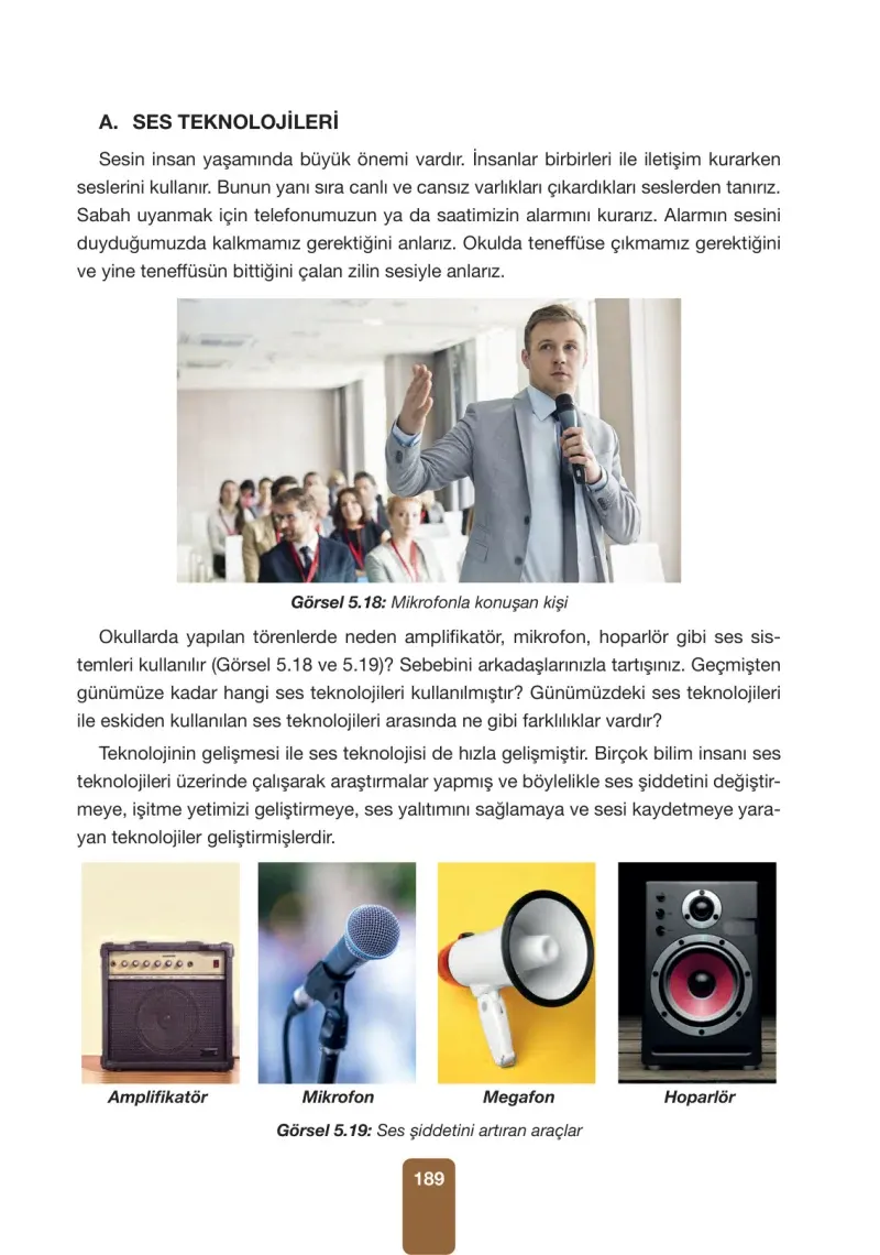 4. Sınıf Fen Bilimleri Ders Kitabı Cevapları Pasifik Yayınları Sayfa 189