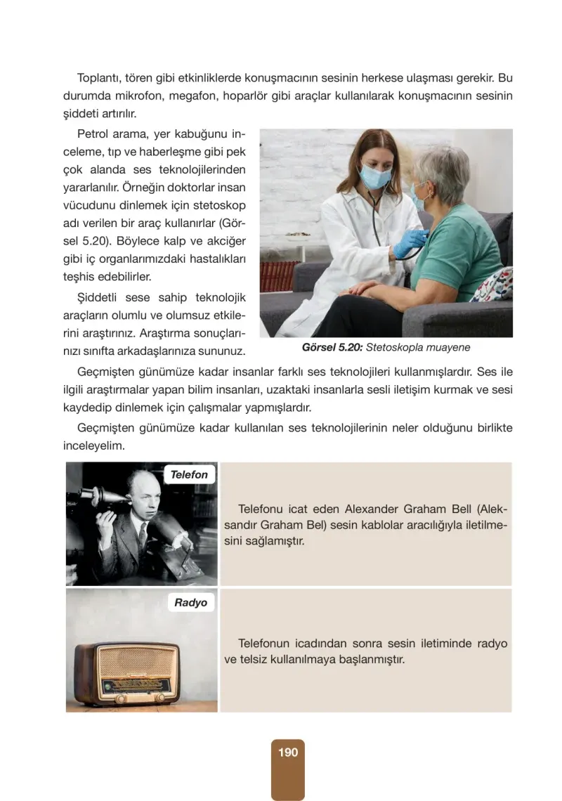 4. Sınıf Fen Bilimleri Ders Kitabı Cevapları Pasifik Yayınları Sayfa 190