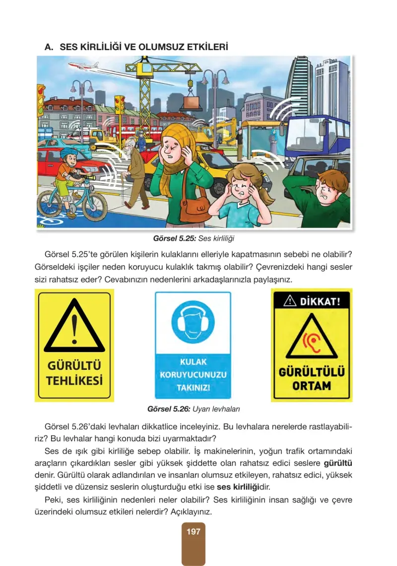 4. Sınıf Fen Bilimleri Ders Kitabı Cevapları Pasifik Yayınları Sayfa 197