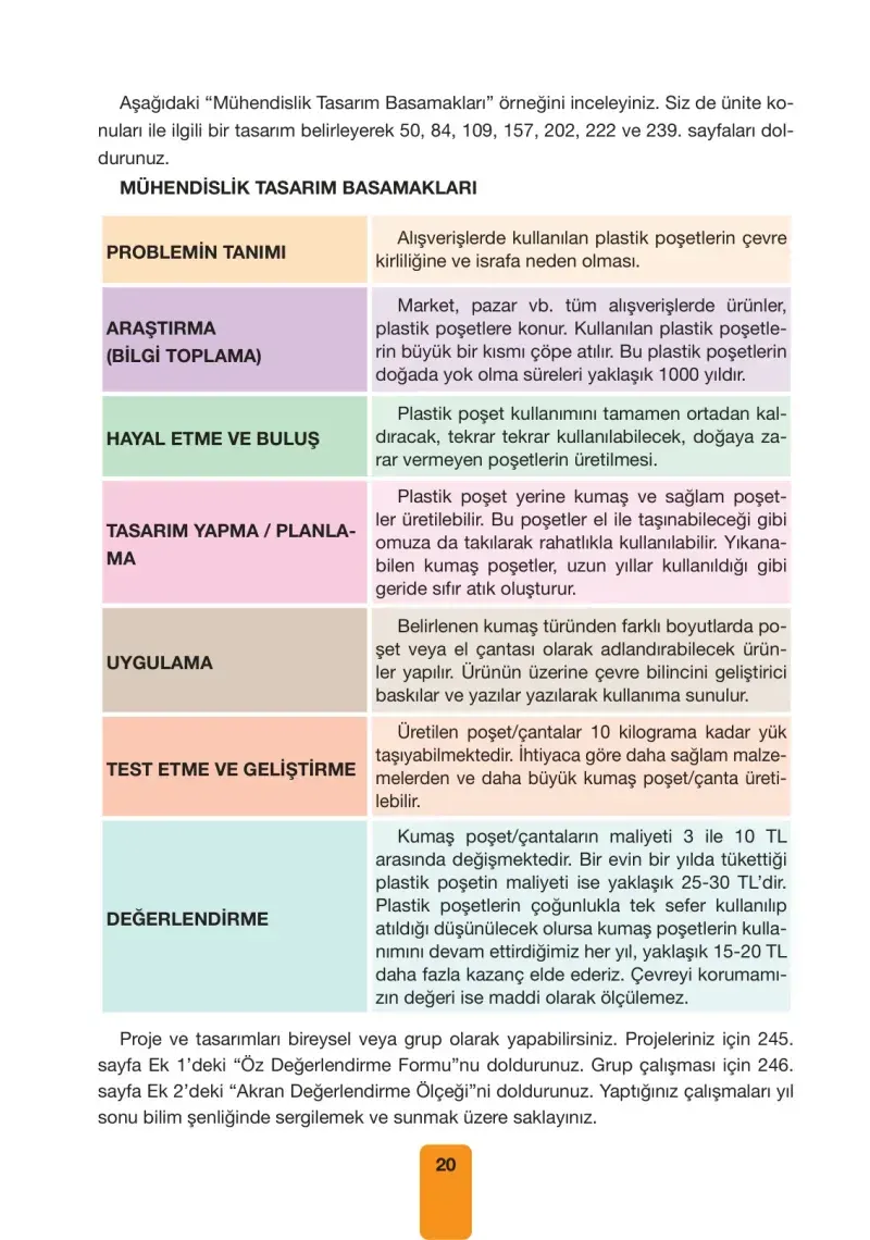 4. Sınıf Fen Bilimleri Ders Kitabı Cevapları Pasifik Yayınları Sayfa 20