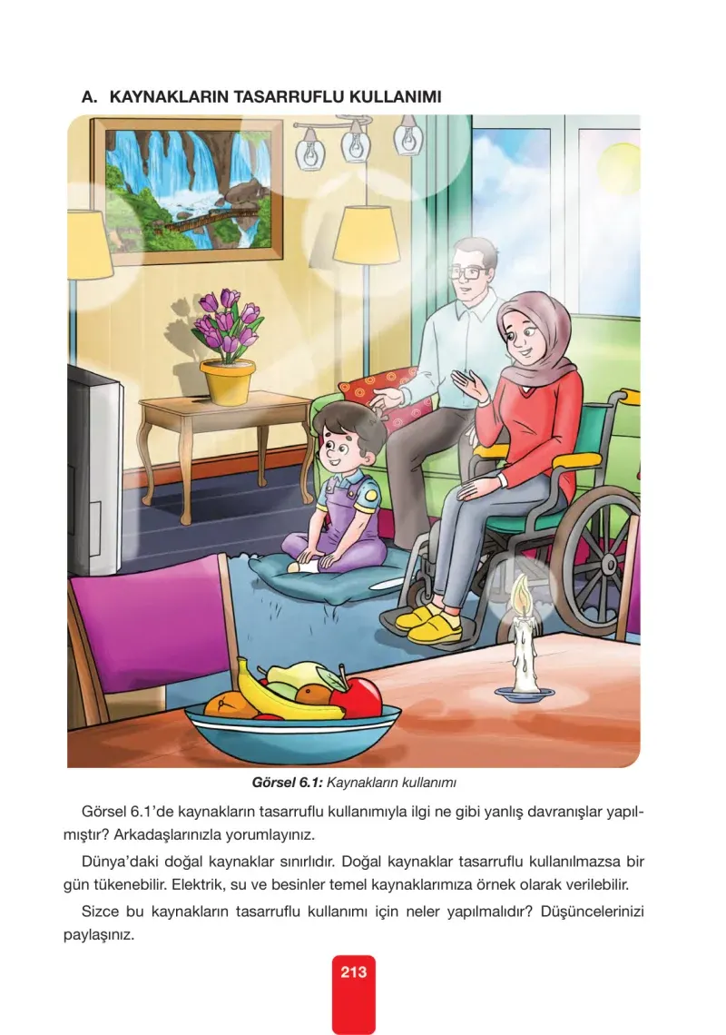 4. Sınıf Fen Bilimleri Ders Kitabı Cevapları Pasifik Yayınları Sayfa 213
