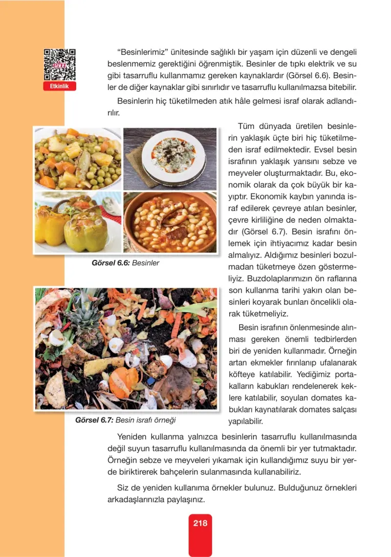 4. Sınıf Fen Bilimleri Ders Kitabı Cevapları Pasifik Yayınları Sayfa 218