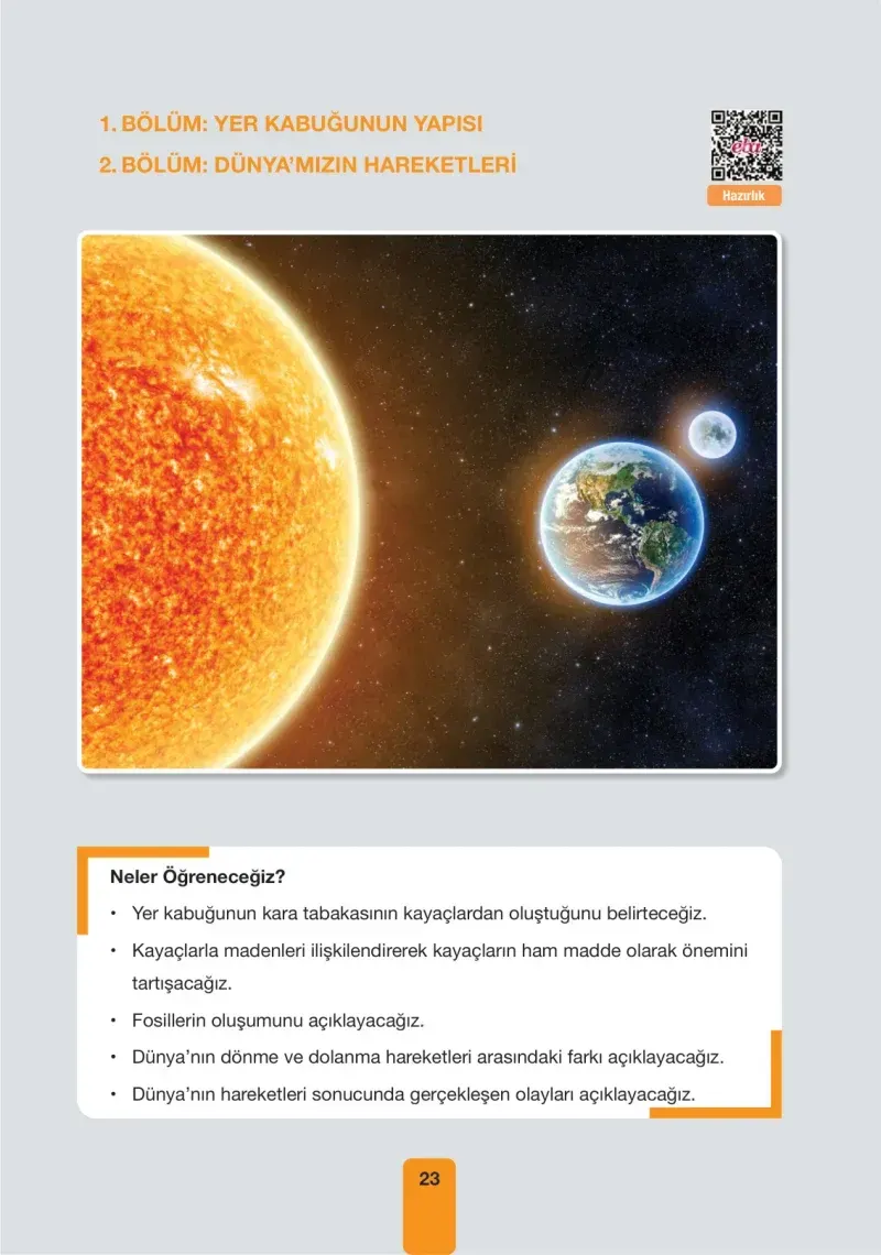 4. Sınıf Fen Bilimleri Ders Kitabı Cevapları Pasifik Yayınları Sayfa 23