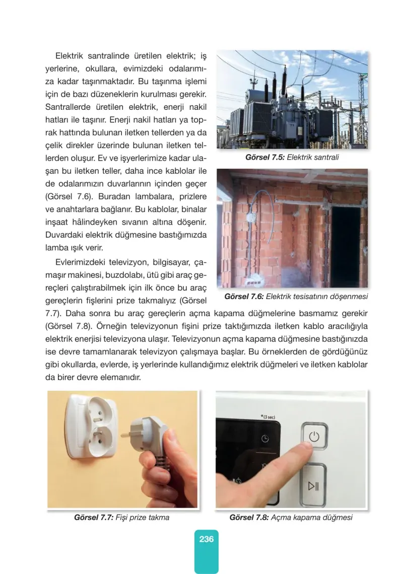 4. Sınıf Fen Bilimleri Ders Kitabı Cevapları Pasifik Yayınları Sayfa 236
