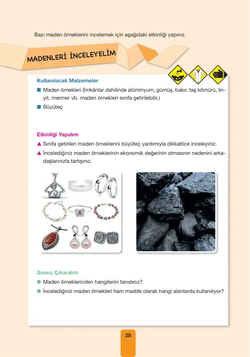 4. Sınıf Fen Bilimleri Ders Kitabı Cevapları Pasifik Yayınları Sayfa 28