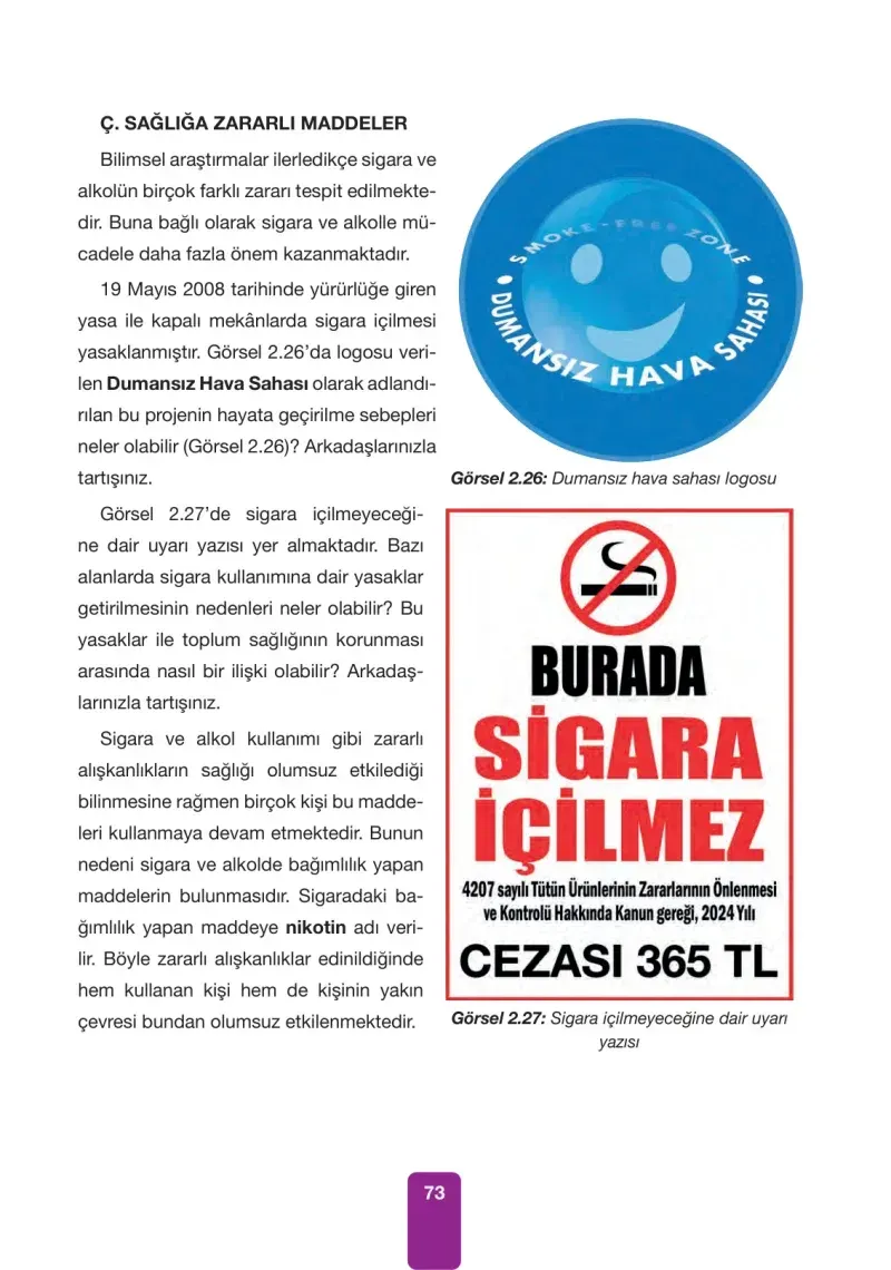 4. Sınıf Fen Bilimleri Ders Kitabı Cevapları Pasifik Yayınları Sayfa 73