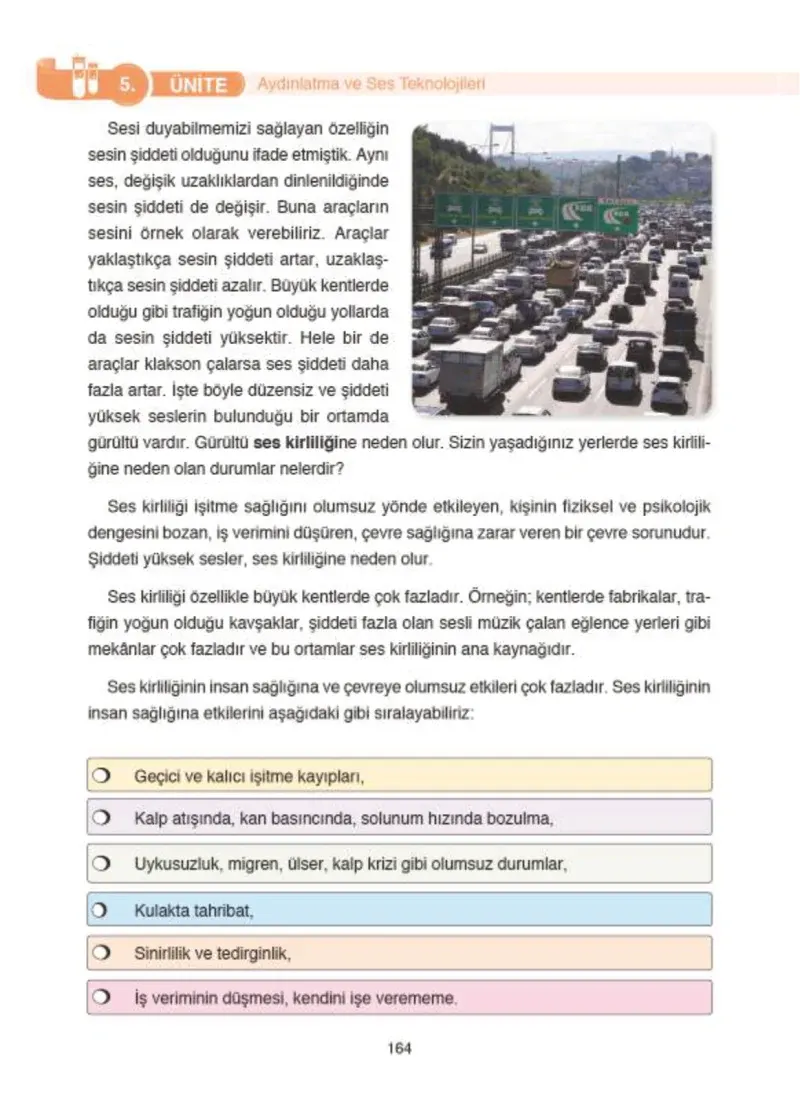 4. Sınıf Fen Bilimleri Ders Kitabı Cevapları SDR İpekyolu Yayıncılık Sayfa 164