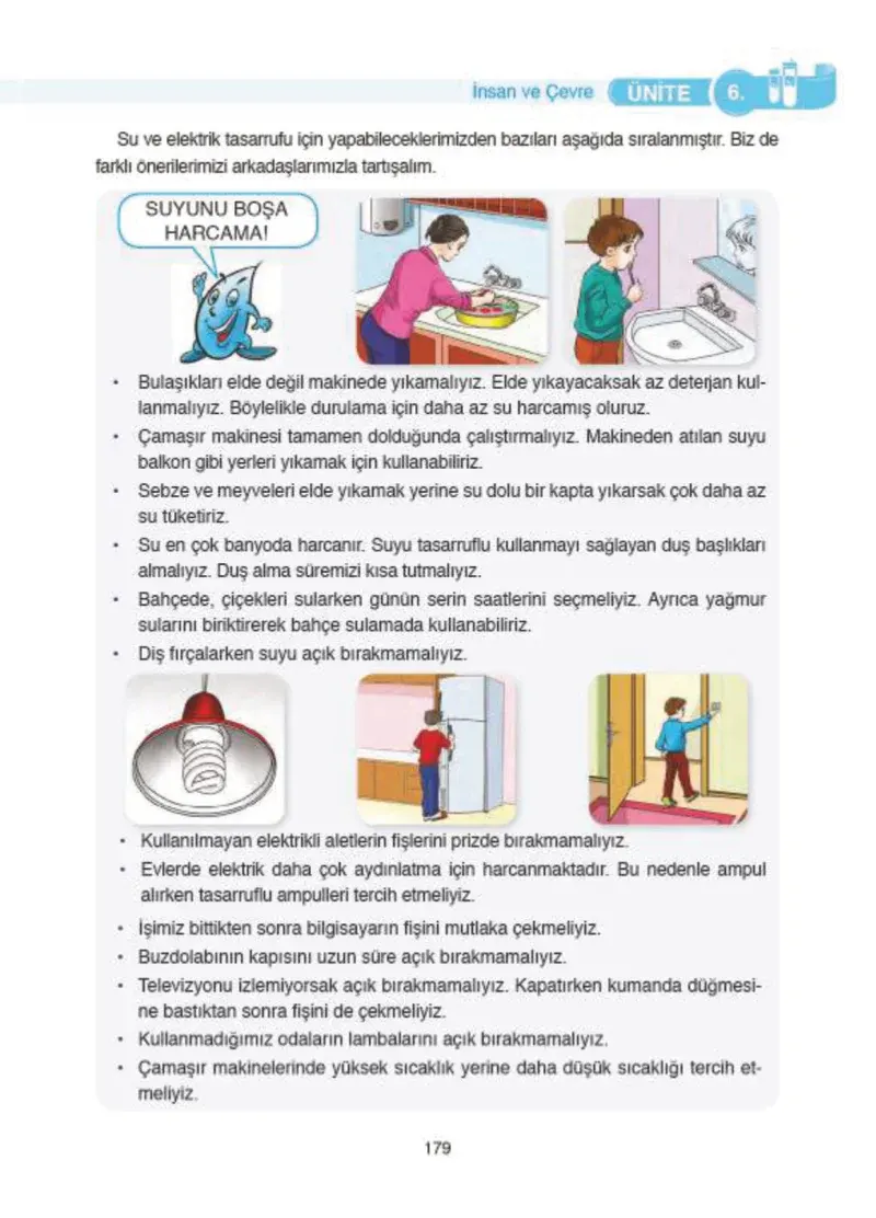 4. Sınıf Fen Bilimleri Ders Kitabı Cevapları SDR İpekyolu Yayıncılık Sayfa 179
