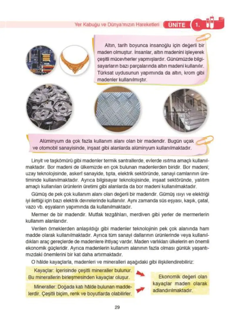 4. Sınıf Fen Bilimleri Ders Kitabı Cevapları SDR İpekyolu Yayıncılık Sayfa 29